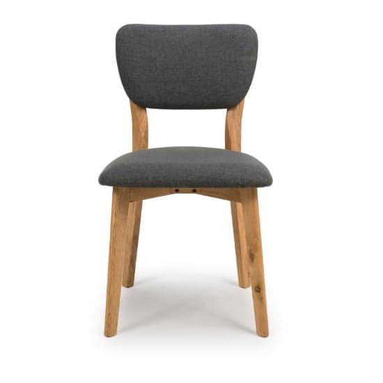 Javion Wooden Dining Chairs With Fabric Seat In Pair_3
