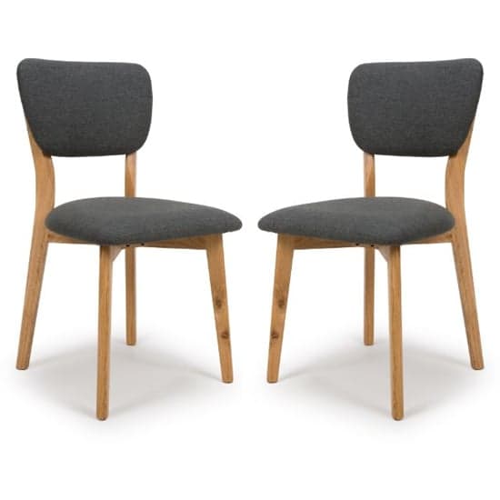 Javion Wooden Dining Chairs With Fabric Seat In Pair_1