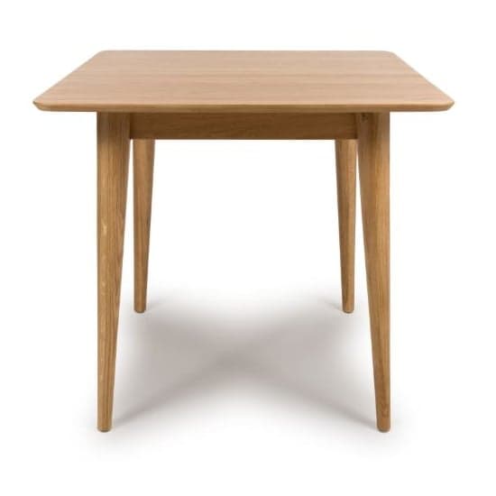 Javion Wooden Dining Table Square In Natural Oak_1