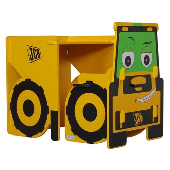 JCB Kids Desk With Chair In Yellow_1