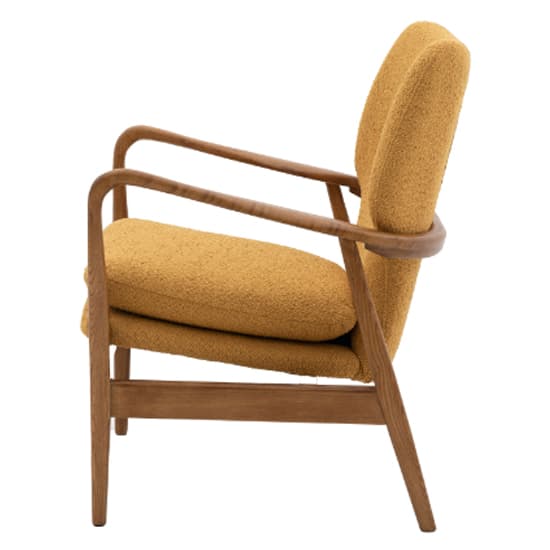Jenson Upholstered Linen Armchair In Ochre_4