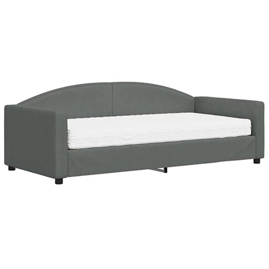 Jersey Fabric Daybed In Dark Grey_2