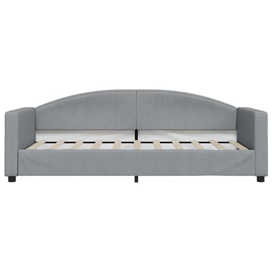 Jersey Fabric Daybed In Light Grey_4