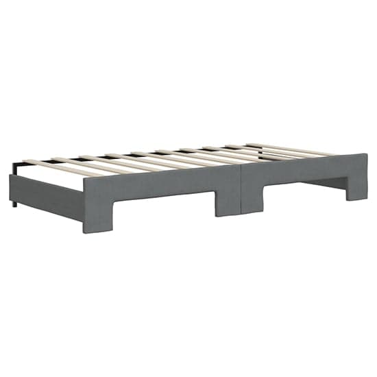 Jersey Fabric Daybed With Guest Bed In Dark Grey_5