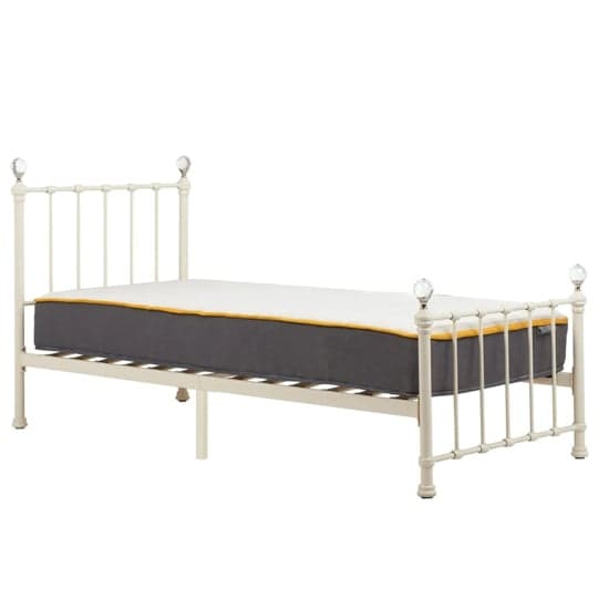 Jessika Metal Single Bed In Cream_2