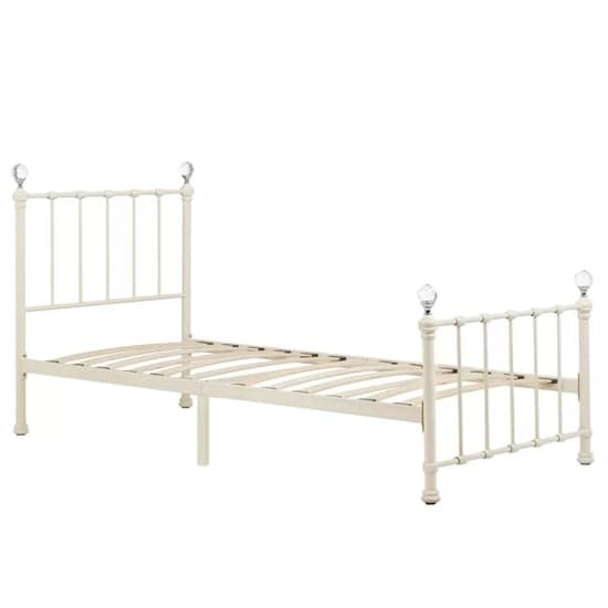 Jessika Metal Single Bed In Cream_3