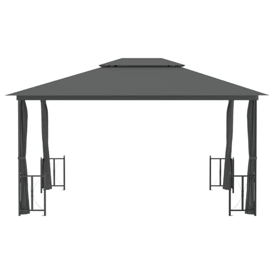 Josie 3m x 4m Gazebo With Sidewalls And Roofs In Anthracite_3