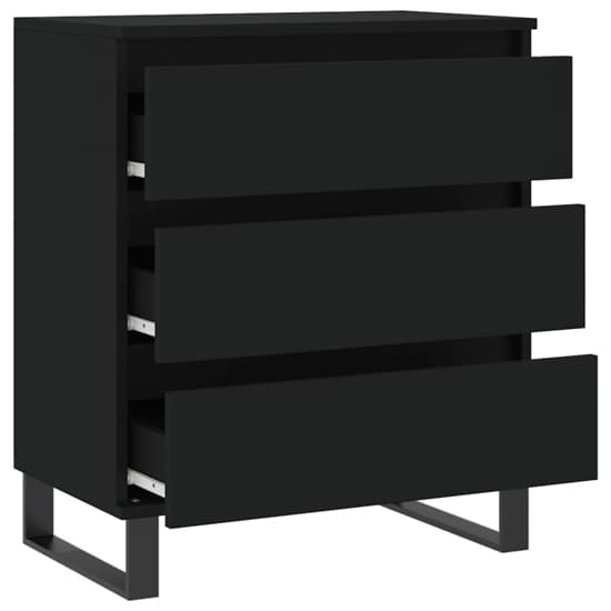 Kacia Wooden Chest Of 3 Drawers In Black_4
