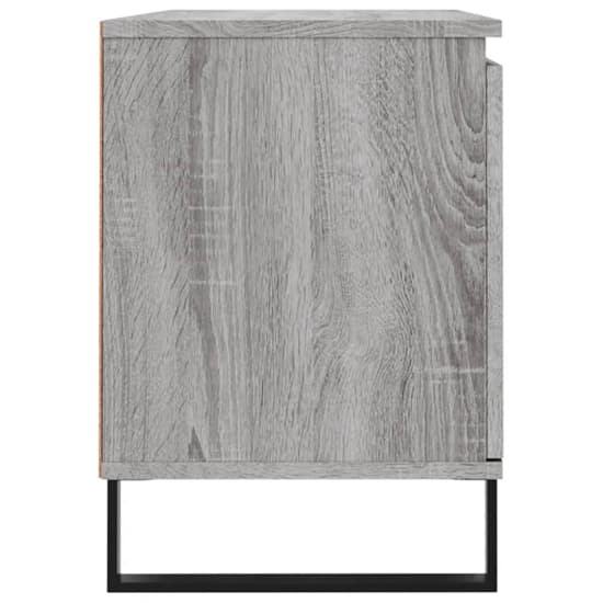 Kacia Wooden TV Stand With 2 Doors In Grey Sonoma Oak_5