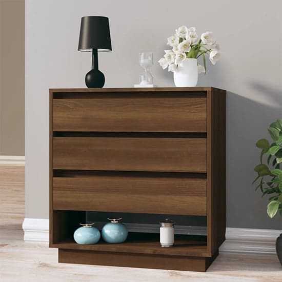 Kaelin Wooden Chest Of 3 Drawers In Brown Oak_2