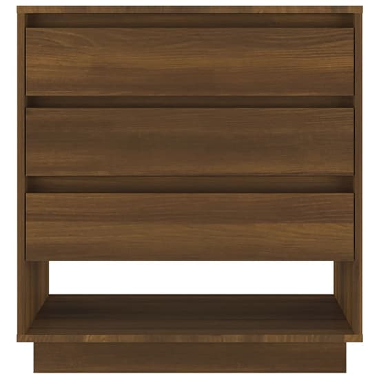 Kaelin Wooden Chest Of 3 Drawers In Brown Oak_3