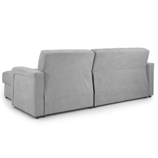 Kalil Fabric Universal Corner Sofa Bed In Grey Furniture in Fashion