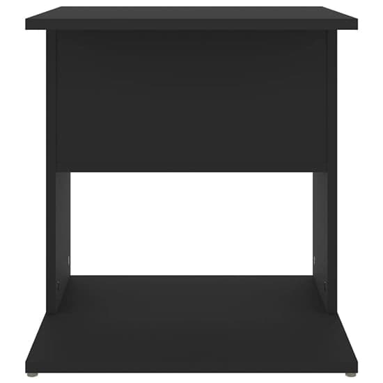 Kaori Wooden Side Table With Shelves In Black_3
