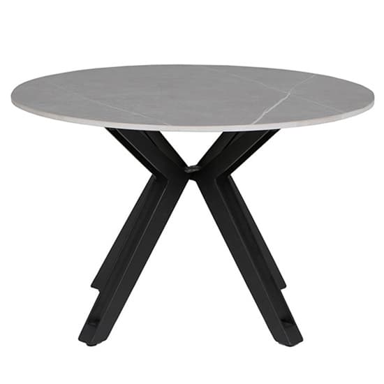 Kara Round Stone Coffee Table With Black Metal Base_2