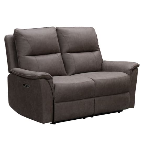 Kasen Fabric 2 Seater Sofa In Truffle_1