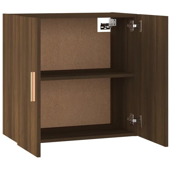 Kason Wooden Wall Storage Cabinet With 2 Doors In Brown Oak_5