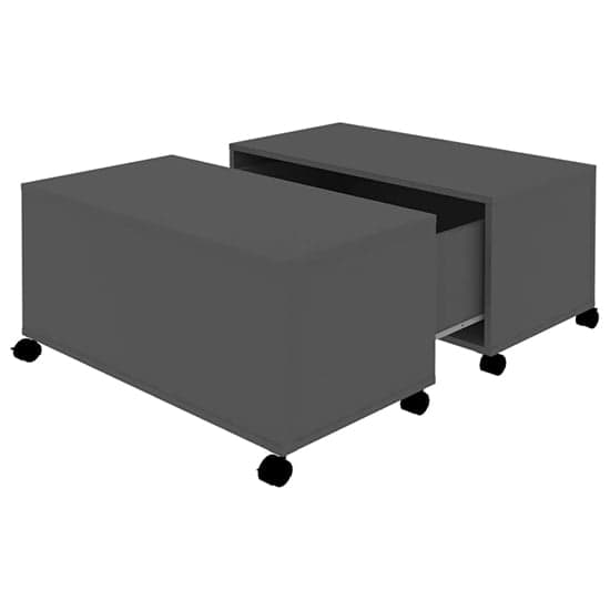 Katashi Wooden Coffee Table With Castors In Grey_2