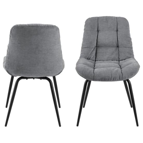 Katya Grey Fabric Dining Chairs In Pair_2