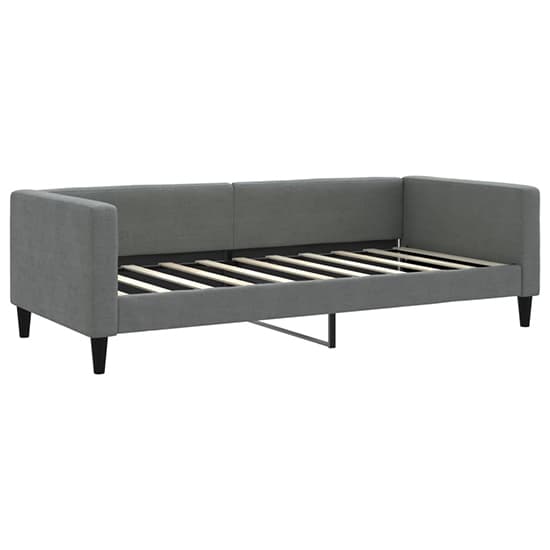 Kavala Fabric Daybed With Guest Bed And Mattress In Dark Grey_4