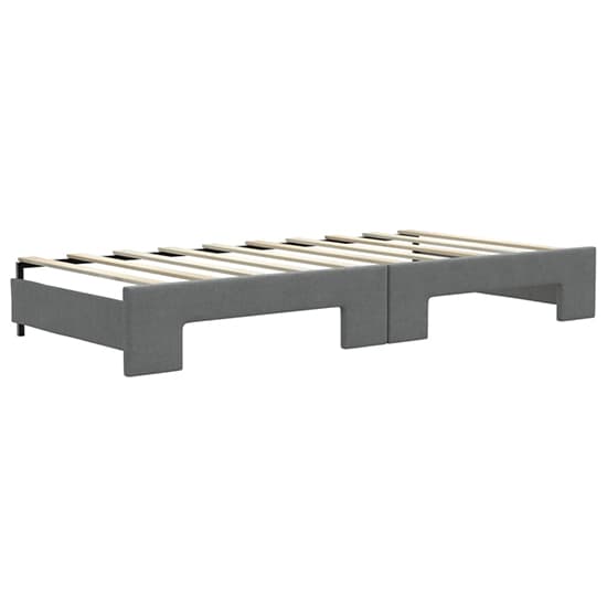 Kavala Fabric Daybed With Guest Bed And Mattress In Dark Grey_5