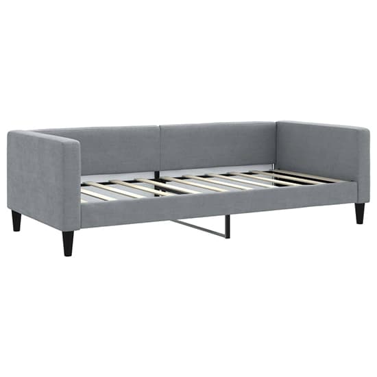 Kavala Fabric Daybed With Guest Bed And Mattress In Light Grey_4
