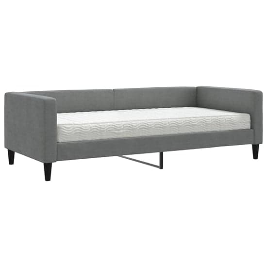 Kavala Fabric Daybed With Mattress In Dark Grey_2