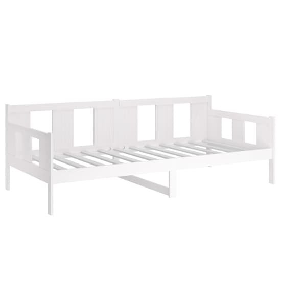 Kayin Pine Wood Single Day Bed In White_3