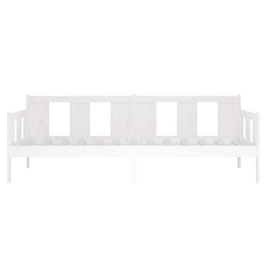 Kayin Pine Wood Single Day Bed In White_4