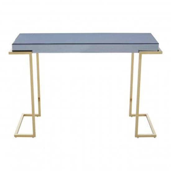 Kayo Grey Glass Top Console Table With Gold Stainless Steel Base_2
