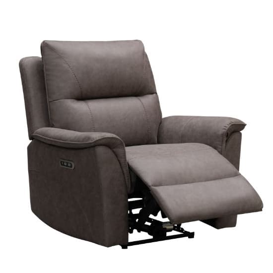 Keller Clean Fabric Manual Recliner Chair In Truffle_3
