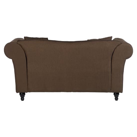 Kelly Upholstered Fabric 2 Seater Sofa In Natural_3