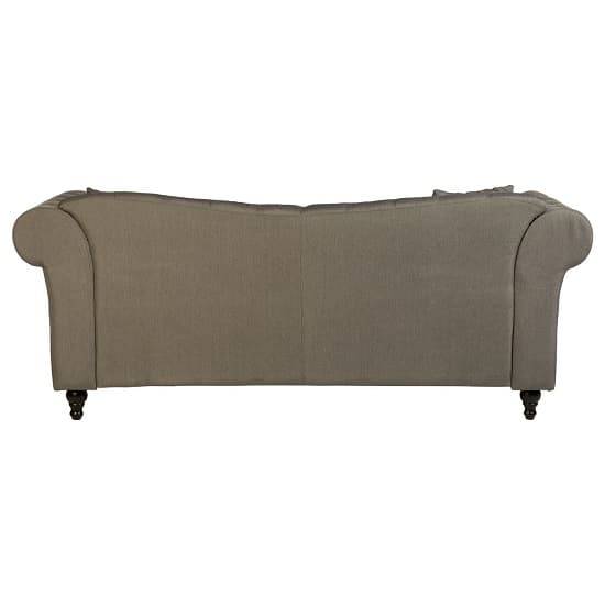 Kelly Upholstered Fabric 3 Seater Sofa In Grey_4