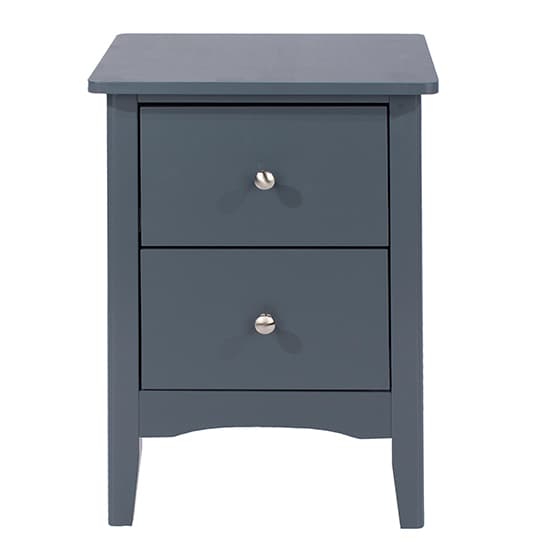 Kamuy Wooden 2 Drawers Bedside Cabinet In Midnight Blue_3