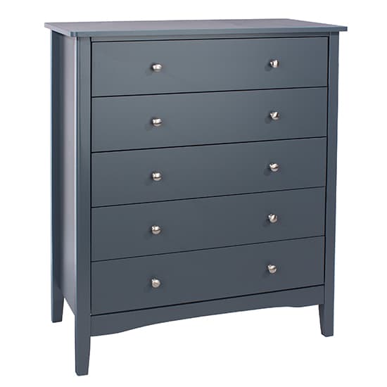 Kamuy Wooden Chest Of 5 Drawers In Midnight Blue_1