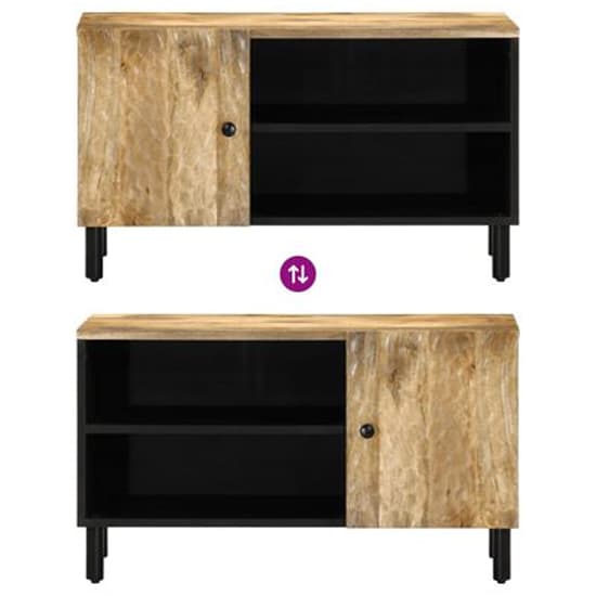 Kendal Wooden TV Stand With 2 Shelves In Natural_6