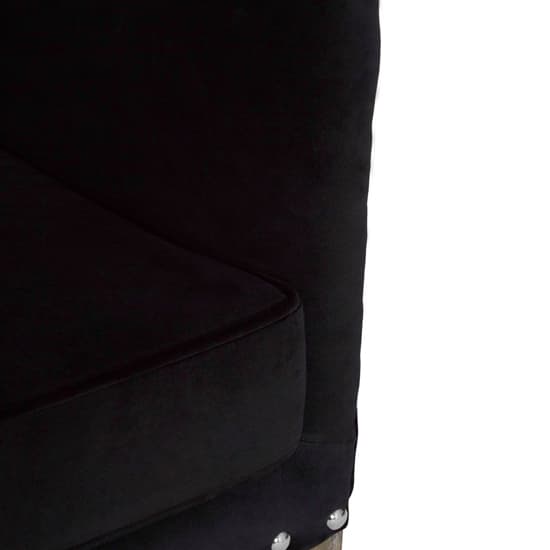 Kensick Fabric Armchair With Oak Legs In Black_6