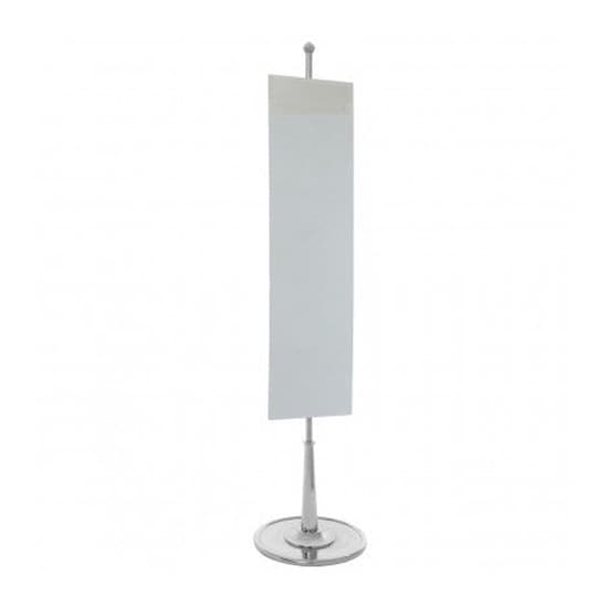 Kensick Rectangular Floor Standing Mirror With Nickel Stand_2