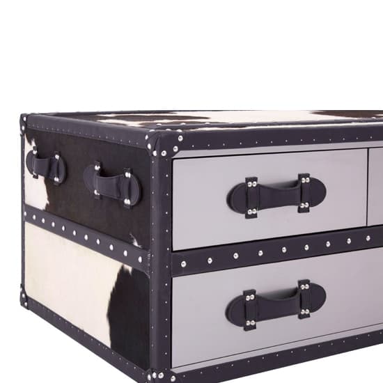 Kensick Wooden Coffee Table With 3 Drawers In Black And White_4