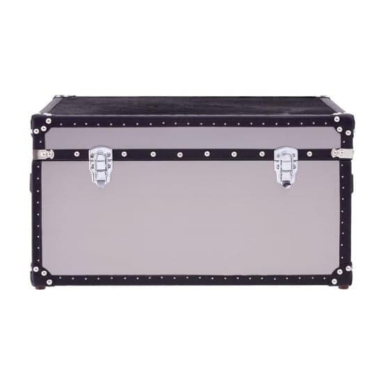 Kensick Wooden Storage Trunk In Black And White_2