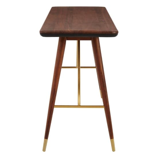 Kentona Wooden Console Table In Dark Walnut_3