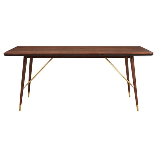 Kentona Wooden Dining Table In Dark Walnut_2