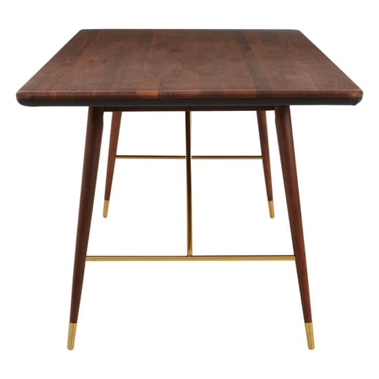 Kentona Wooden Dining Table In Dark Walnut_3