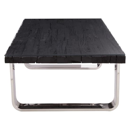 Kero Glass Top Coffee Table With U-Shaped Base In Black_3