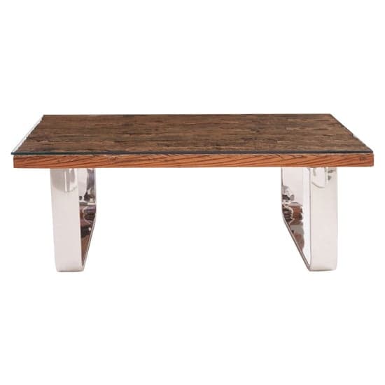 Kero Glass Top Coffee Table With U-Shaped Base In Natural_2