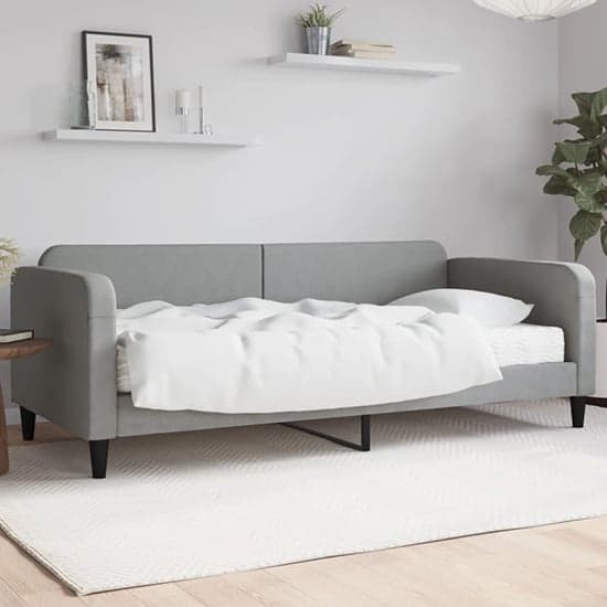 Kigali Fabric Daybed In Light Grey_1