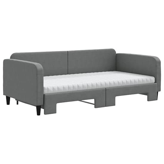 Kigali Fabric Daybed With Guest Bed In Dark Grey_3