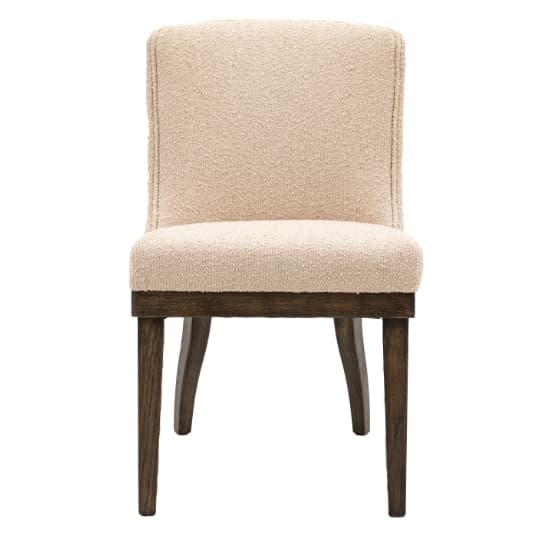 Kigali Taupe Polyester Fabric Dining Chairs In Pair_3