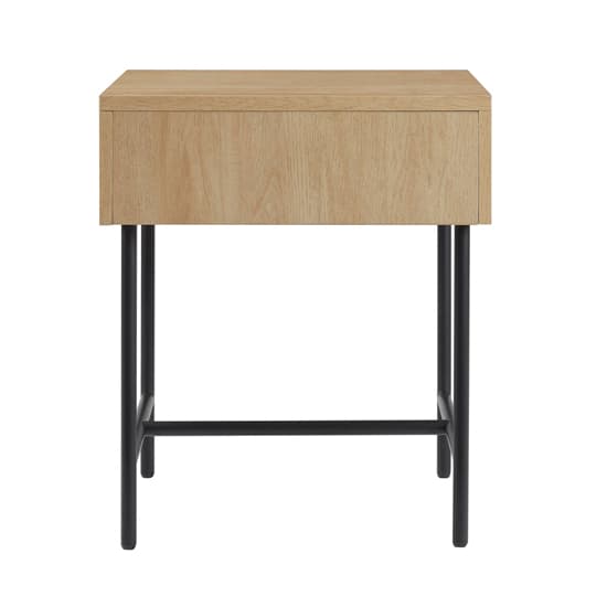 Kinder Wooden Side Table With 1 Drawer In Natural And Black_6
