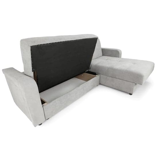 Kira Fabric Sofa Bed Corner In Grey_2