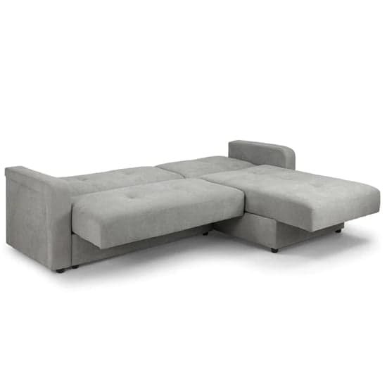 Kira Fabric Sofa Bed Corner In Grey_3